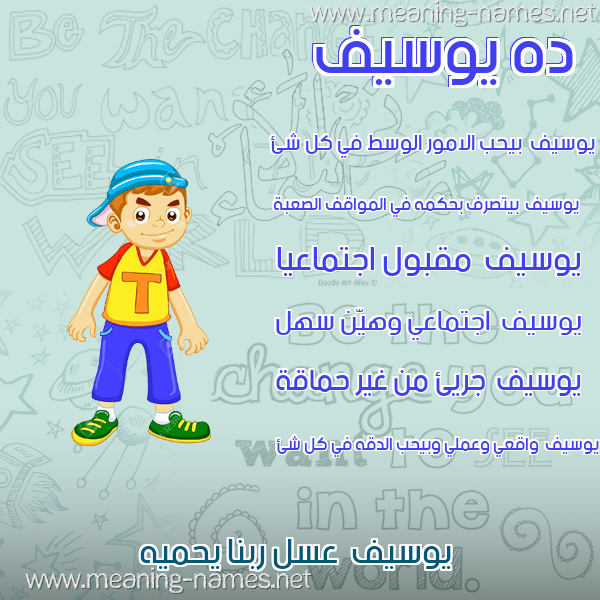 صور أسماء أولاد وصفاتهم